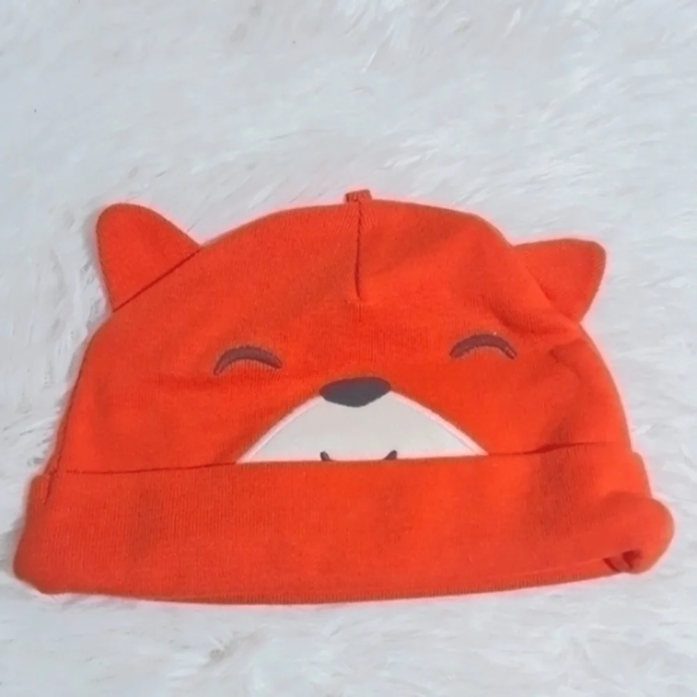 🛍Carter's Fox Face Baby Hat- Size 6 Months